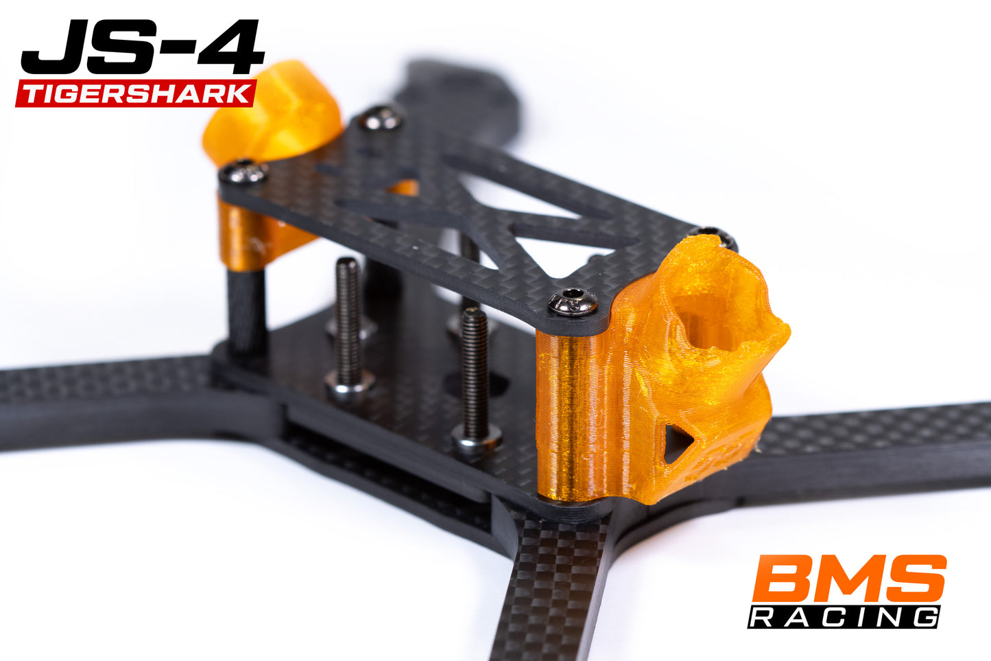 JS-4 TigerShark - 5" Pure Handling & Sensational cornering feel, Racing Drone Frame