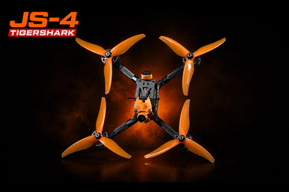 JS-4 TigerShark - 5" Pure Handling & Sensational cornering feel, Racing Drone Frame